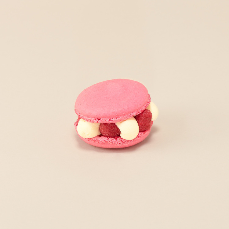 Macaron framboise à partager 6 pers.